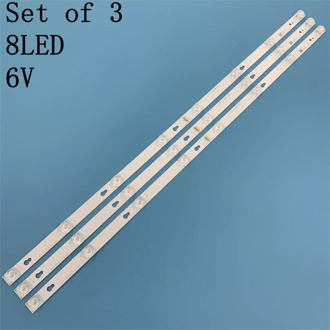 30PCS LED backlight strip for Toshiba L40F3301B 40A730U 40l2600 L40D2900F TCL F40S5916 40S305 TOT_40D2900 40HR330M08A6 V8