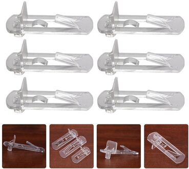 30Pcs Meubels Vergrendeling Plank Pin Kast Plank Clips Plank Ondersteuning Pinnen