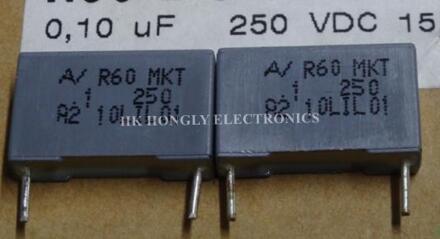 30Pcs R60 Mkt. 1 .22 .47J 250V 0.1Uf 0.22Uf 0.47Uf 100NF 220NF 470NF U1 U22 U47 104 224 474 P = 15Mm Film Condensator R60 0.1UF 250V