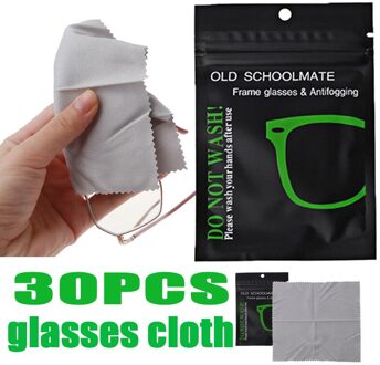 30Pcs Universele Anti-Fog Glazen Doekjes Pano De Gafas Antivaho Lens Doek Defogger Lenzenvloeistof Veeg Voorkomen Beslaan Voor bril
