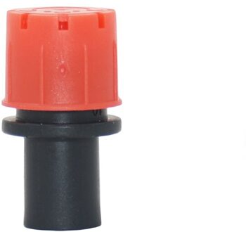 30Pcs Verstelbare Nozzles Drip Irrigatie Watering Sprinkler Druppelaar Met 6Mm Gat 1/4 ''Barb Tee Anti-Verstopping emitter 30Pcs