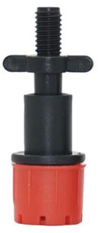 30Pcs Verstelbare Nozzles Drip Irrigatie Watering Sprinkler Druppelaar Met 6Mm Gat 1/4 ''Barb Tee Anti-Verstopping emitter 30Pcs