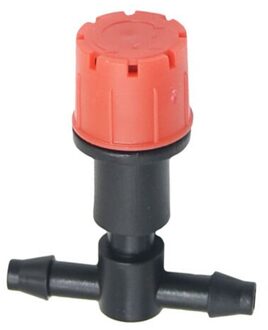 30Pcs Verstelbare Nozzles Drip Irrigatie Watering Sprinkler Druppelaar Met 6Mm Gat 1/4 ''Barb Tee Anti-Verstopping emitter 30Pcs