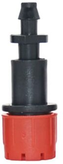 30Pcs Verstelbare Nozzles Drip Irrigatie Watering Sprinkler Druppelaar Met 6Mm Gat 1/4 ''Barb Tee Anti-Verstopping emitter 30Pcs