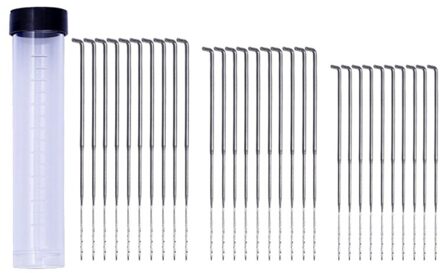 30Pcs Viltnaalden Kits Wol Vilten Diy Levert Gereedschap Poke Naald Met Houten Handvat Diy Craft Fles Voelde Naald kit Set