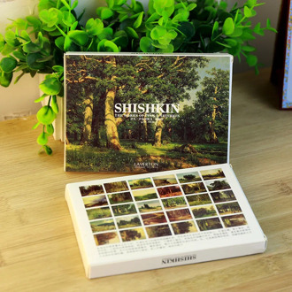 30sheets/LOT Shishkin Painting Postcard Shishkin Postcards/Greeting Card/wish Card/Fashion Gift