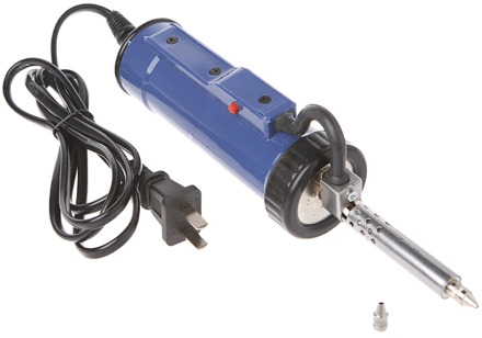 30W 220V 50Hz Electric Vacuum Solder Sucker Desoldering Pump Iron Gun Hand Tool