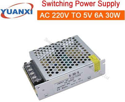 30W Schakelende Voeding Ac 110V/220V Naar 5V 6A 30W