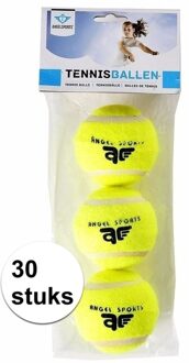 30x tennisballen setje