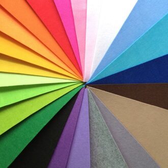 30X15Cm 2Mm Dik Vilt Sheet Non Woven Naaldvilten Stof Handgemaakte Diy Handwerk Ambachten Naaien Materiaal handwerken Voelde 23Pcs