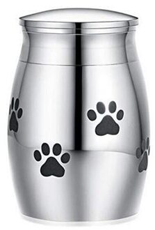 30X40Mm Leuke Crematie Aandenken Urnen Voor Menselijk As Van Huisdier Mini Kleine Begrafenis Kist Titanium Staal Angel gedenkteken Jar 05