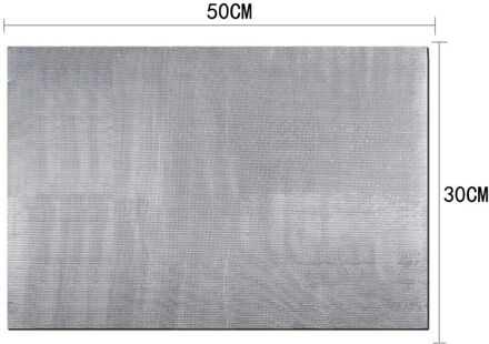 30X50Cm Zelfklevende Aluminium Plaat Geluidsisolatie Voor Auto Rubber Plastic Katoen Thermische Isolator Brandbeveiliging
