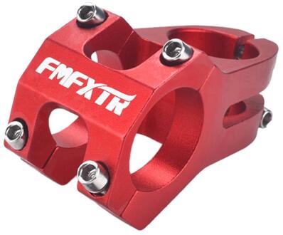 31.8Mm Mtb Power Aluminium Stuurpen Stuurpen Mtb Riser Stuurwiel Korte Stuur Outdoor Fiets Accessoires rood