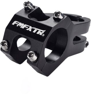 31.8Mm Mtb Power Aluminium Stuurpen Stuurpen Mtb Riser Stuurwiel Korte Stuur Outdoor Fiets Accessoires zwart