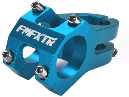 31.8Mm Verstelbare Mountainbike Stuurpen Voor Uitbreiding Korte Riser Vaste Stuur M68D blauw