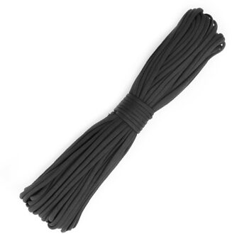 31 Meter Dia.4mm 7 Stand Cores Paracord Parachute Cord Lanyard Tent Touw Camping Klimmen Touw Paracord Voor Wandelen zwart