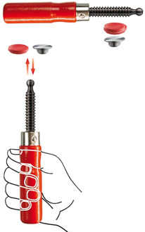 3101390 Houten handgreep