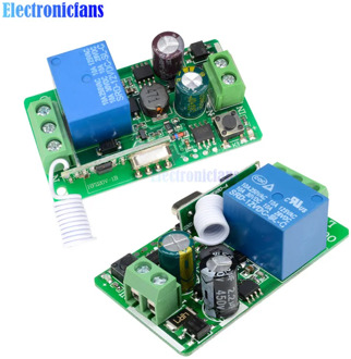 315MHZ 433MHz 315 433 MHZ DC 12V 220V 10A 1 Ch Channel Wireless RF Remote Control Board Transmitter Receiver Relay Switch Module