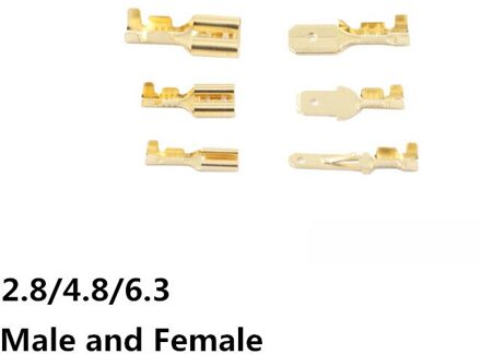 315Pcs Geïsoleerde Mannelijke Vrouwelijke Draad Connector 2.8/4.8/6.3Mm Elektrische Draad Crimp Terminals Spade Connectors Diverse kit