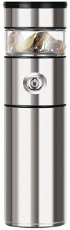 316 Rvs Thermos Met Thee Infuser 500Ml Glas Thee Thermos Cup Mok Vacuüm Cup Fles Kolven Thermische Mok water Fles zilver thee thermos