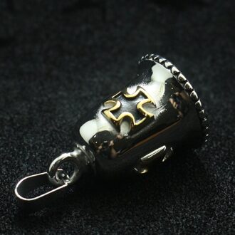 316L Roestvrij Staal Cool Motorcycle Cross Polijsten Biker Rider Zware Bel Hanger