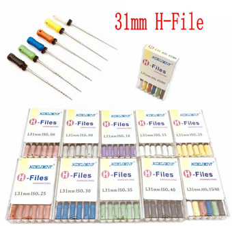 31mm Dental H Files Root Canal Endo Files Dental Hand Files Stainless Steel H Files Dentist Tools