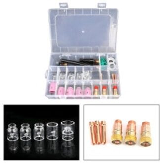 31Pcs Tig Lastoorts Pyrex Kit Voor WP-17/18/26 Accessoires Tool Onderdelen