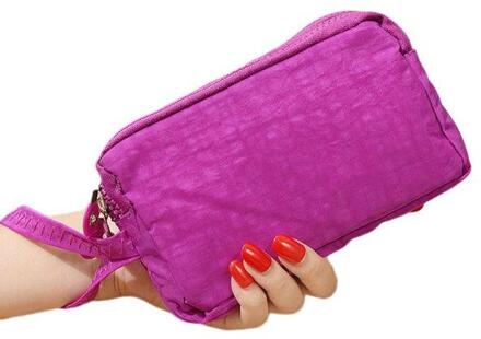 31Pinshang Lady Handtas Telefoon Portemonnee Pakket 3 Lagen Handtas Doorsnede Clutch Bag Grote Capaciteit Tassen Voor Vrouwen ZK30 paars