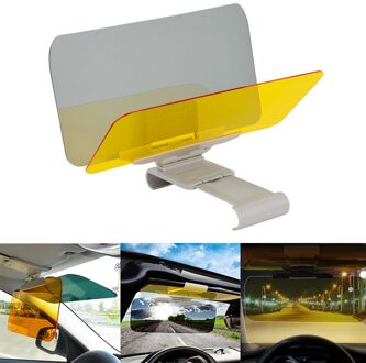 32*12 cm Auto Zonneklep HD Anti Zonlicht Dazzling Goggle Dag Nachtzicht Rijden Spiegel UV Fold Flip down Clear View Spiegels