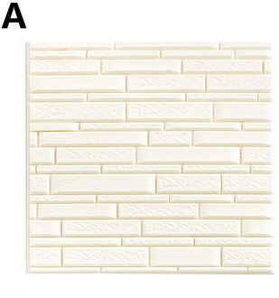 32*32Cm 3D Baksteen Patroon Wallpapers Voor Tv Achtergrond Slaapkamer Muur Decor Diy Zelfklevende Waterdichte Pe foam Muurstickers