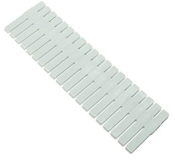 32.4*7Cm Verstelbare Plastic Ladeverdeler Gratis Combinatie Diy Opslag Planken Huishoudelijke Afwerking Grid Partitie Boord 4stk-groen