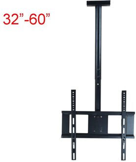 32-60 "Plafond Tv Mount 360 Graden Full Motion Gratis Lifting Lcd Led Monitor Houder Max.60kgs Laden