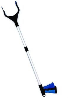32 Inch Extra Lange Grabber Reacher Met Roterende Jaw-Mobiliteit Hulp Bereiken Assist Tool (Blauw)
