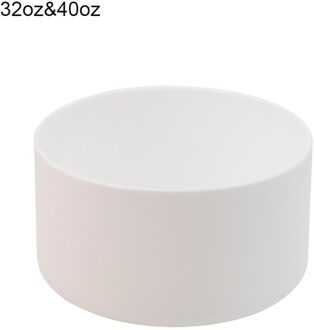 32 Oz/40 Oz Flessen Mouw Cup Bottom Cover Onderzetters Water Boot Protector Bag Huishoudelijke Accessoires Non-slip Siliconen wit