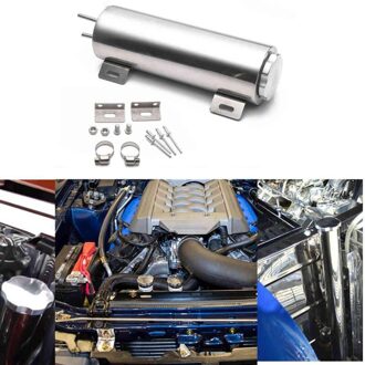 32 Oz Rvs Gepolijst Radiator Overflow Tank Fles Vangst Kan Of Meest Rods En Klassieke Motoren
