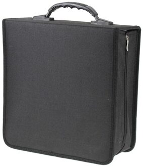 320 Stuks Cd Dvd Dics Media Storage Cover Draagbare Carry Sleeve Hard Bag Case Wallet Holder Box W/Rits mouwen