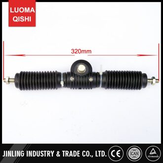 320mm 420mm Power Tandheugel Rondsel Assy Fit Voor DIY China Go Kart Buggy Karting ATV UTV Fietsonderdelen wit