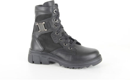 323681-589w5 meisjes veterboots Zwart - 38