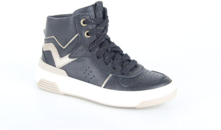 323700-589w2 meisjes veterboots Zwart - 35