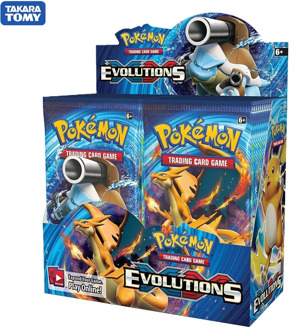 324 Cards Pokemon TCG: XY Evolutions Sealed Booster Box Trading Card Game Toys