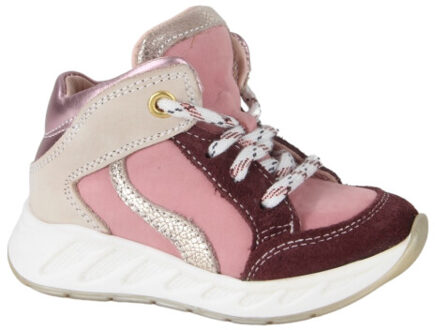 324600-172w2 meisjes veterboots Rood - 23