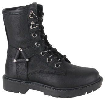 324674-589w5 meisjes veterboots - maat 30 Zwart