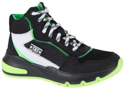 324848-589w2 jongens veterboots Zwart - 30