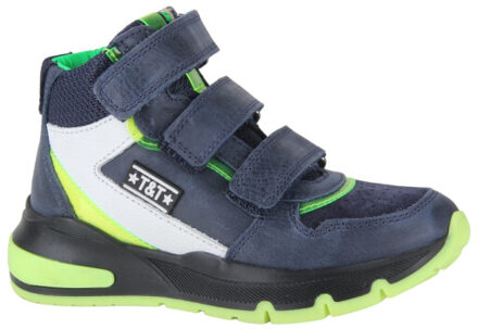 324849-5w5 jongens klittenbandboots Blauw - 28