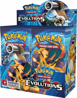 324pcs 36 Packs Per Box Pokemon TCG English Edition Card Pikamon Pokemon Sun & Moon Evolutions Supplement Pack Kids Toy Gift