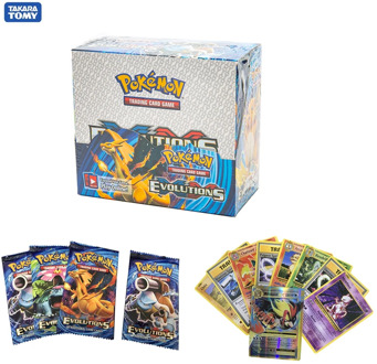 324pcs Card Toys Pokemon Cards Box TCG: Sun & Moon Evolutions Pokemon Booster Shinny Card Pokemon Game Toy Kids Birthday Gift