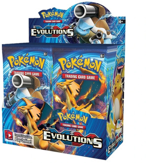 324pcs Pokemon cards Sun & Moon XY Evolutions Booster Box Collectible Trading Cards Game High-quality cards