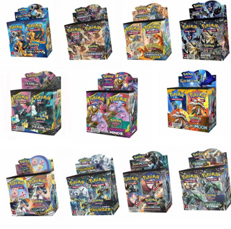 324PCS/SET Vmax Pokemon Cards TCG English Edition Card Pikamon Pokemon Lost Thunder Supplement Pack Kids Toy Gift