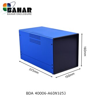 325*160*150mm ijzeren behuizing diy instrument case voor Draad connectors elektronische behuizing producten project doos ijzer behuizing BDA40006-A6(W325)BTS