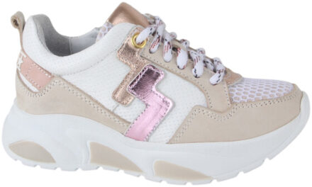 325175-101w6 meisjes veterschoenen - maat 37 Beige